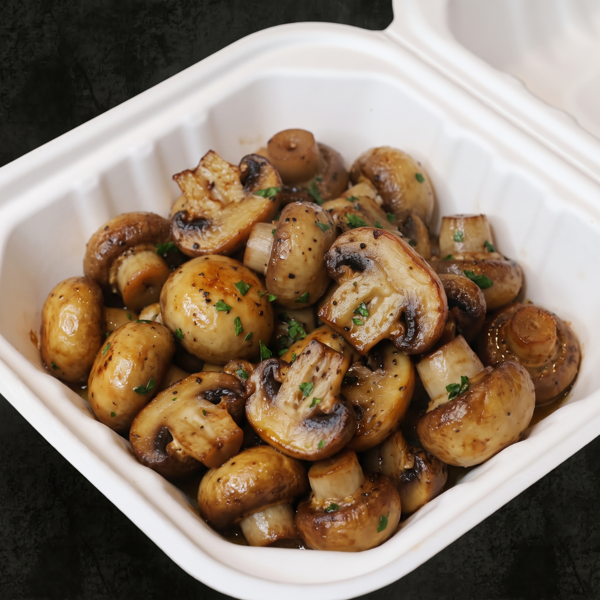 Portion of Mushrooms