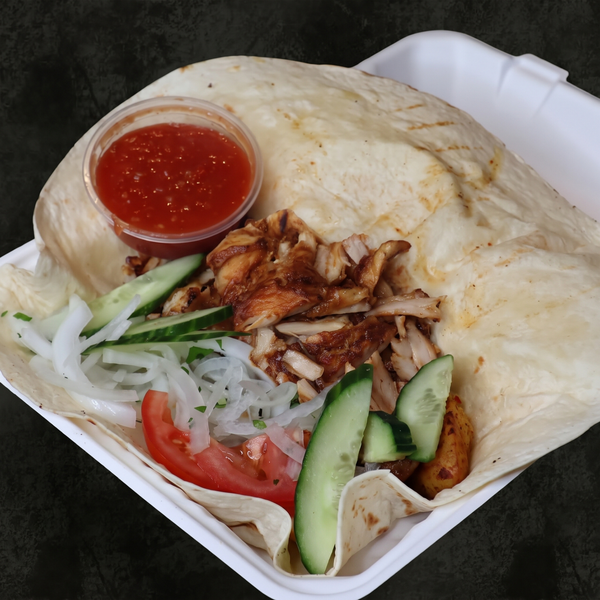 Chicken Doner Wrap