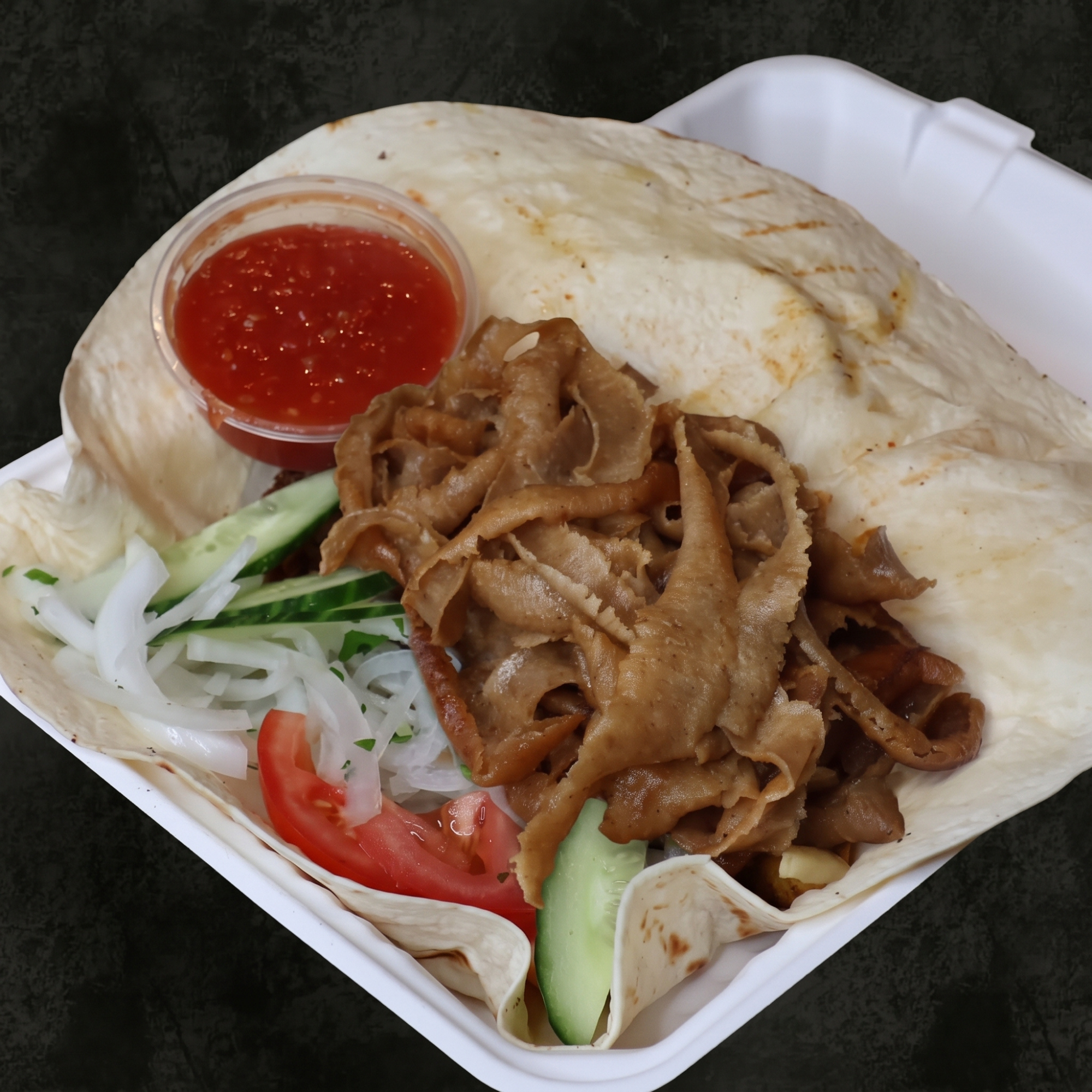 Lamb Doner Wrap